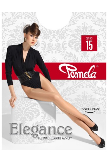 Półmatowe rajstopy ELEGANCE 15 Den