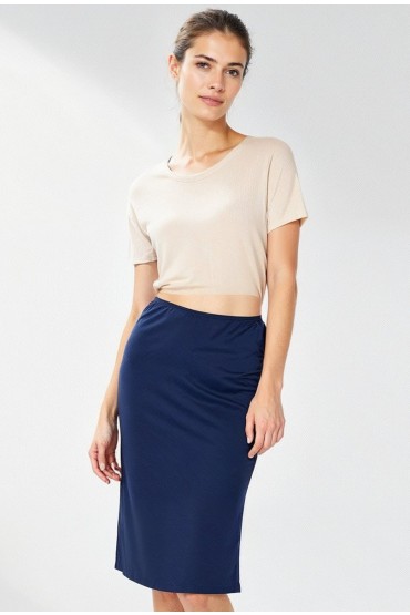 Gładka p&oacute;łhalka Liwia damska pod sp&oacute;dnicę