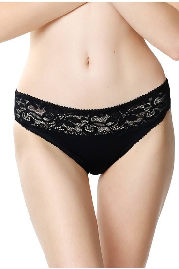 Damskie figi z koronką Klara seksowne