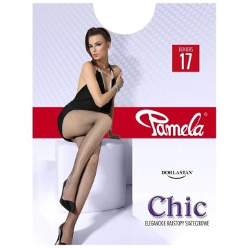 Rajstopy kabaretki CHIC 17 Den